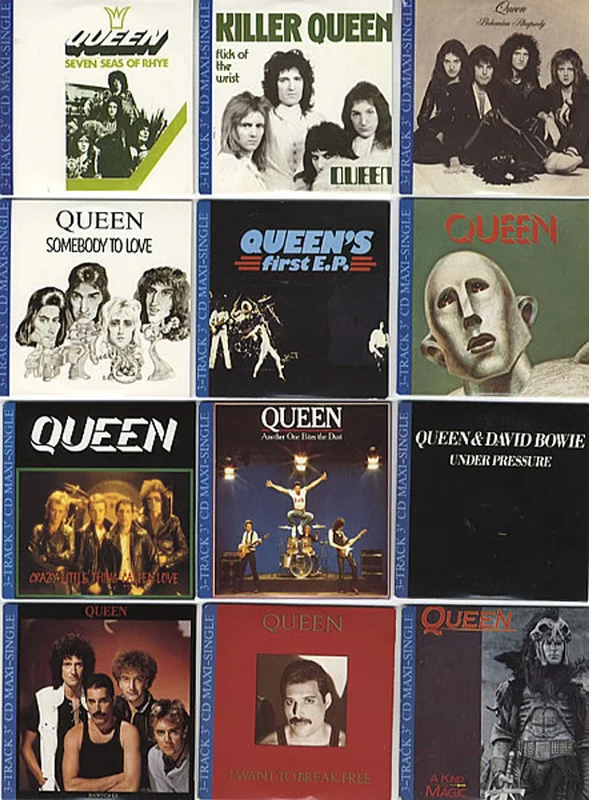 Queen The 3" CD Singles - 12 x 3" CDs UK 3" CD single