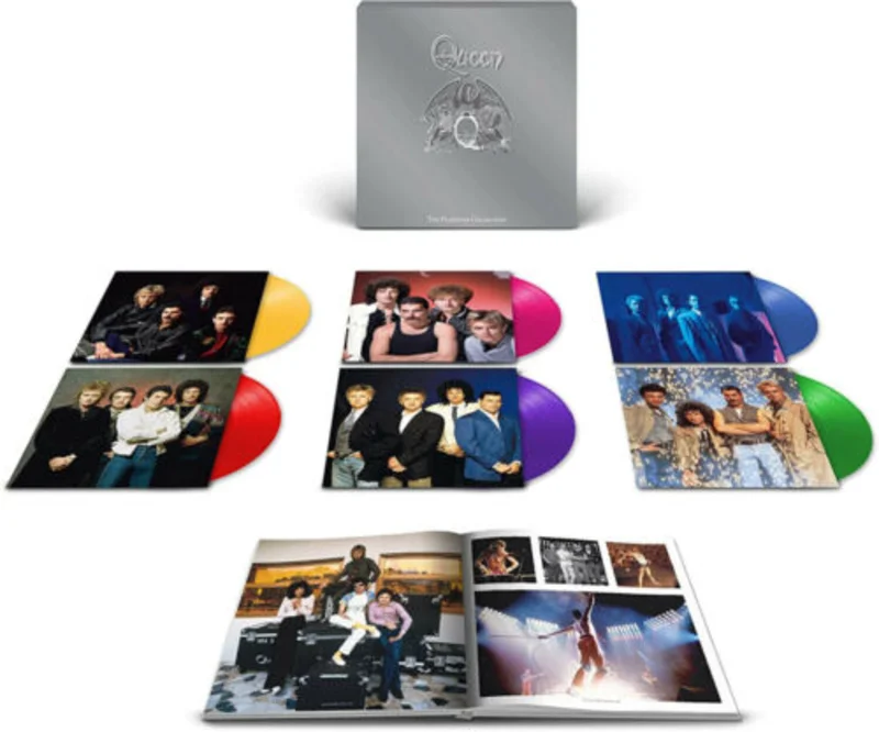 Queen The Platinum Collection 6LP Boxed Set on Colored vinyl