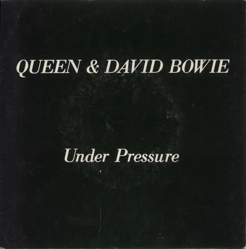 Queen Under Pressure + P/S Australian 7" vinyl