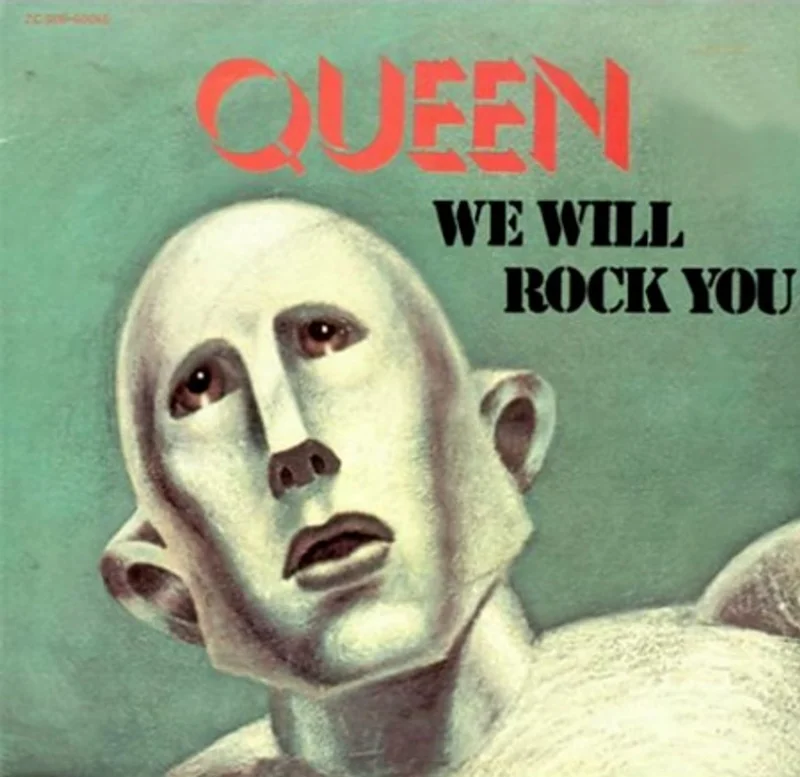 Queen We Are The Champions French 7" vinyl