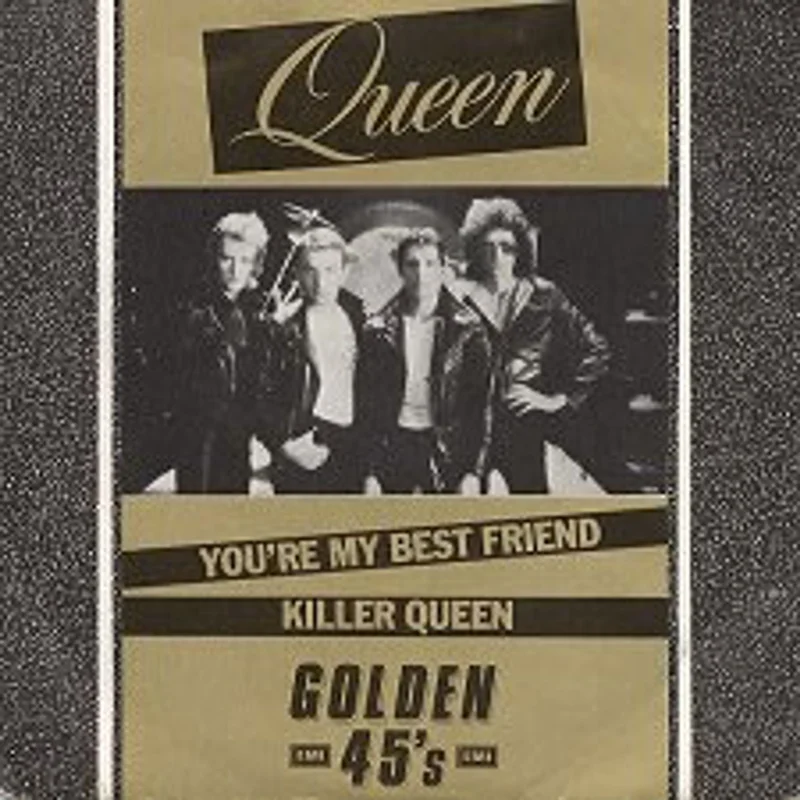 Queen You're My Best Friend + P/S UK 7" vinyl