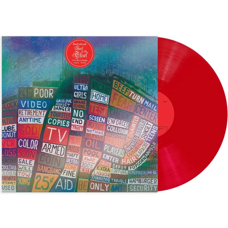 Radiohead Hail To The Thief: Live Recordings 2003-2009 - Red Vinyl - Sealed UK Vinyl LP