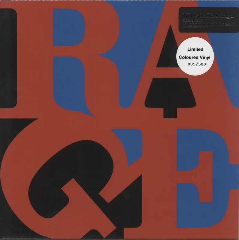 Rage Against The Machine Renegades - 180gm Red Vinyl - Number 005 UK Vinyl LP