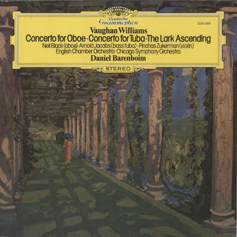 Ralph Vaughan Williams Concerto For Oboe / Concerto For Tuba / The Lark Ascending German Vinyl LP