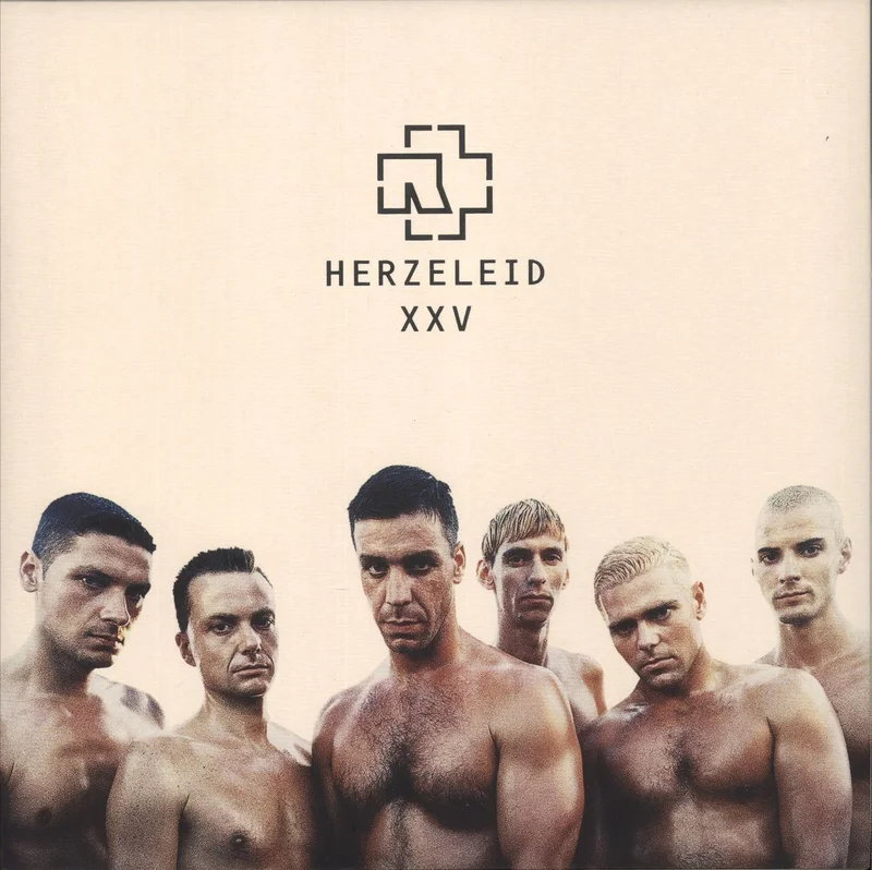 Rammstein Herzeleid - XXV Anniversary Edition - Splatter Vinyl UK 2-LP vinyl set