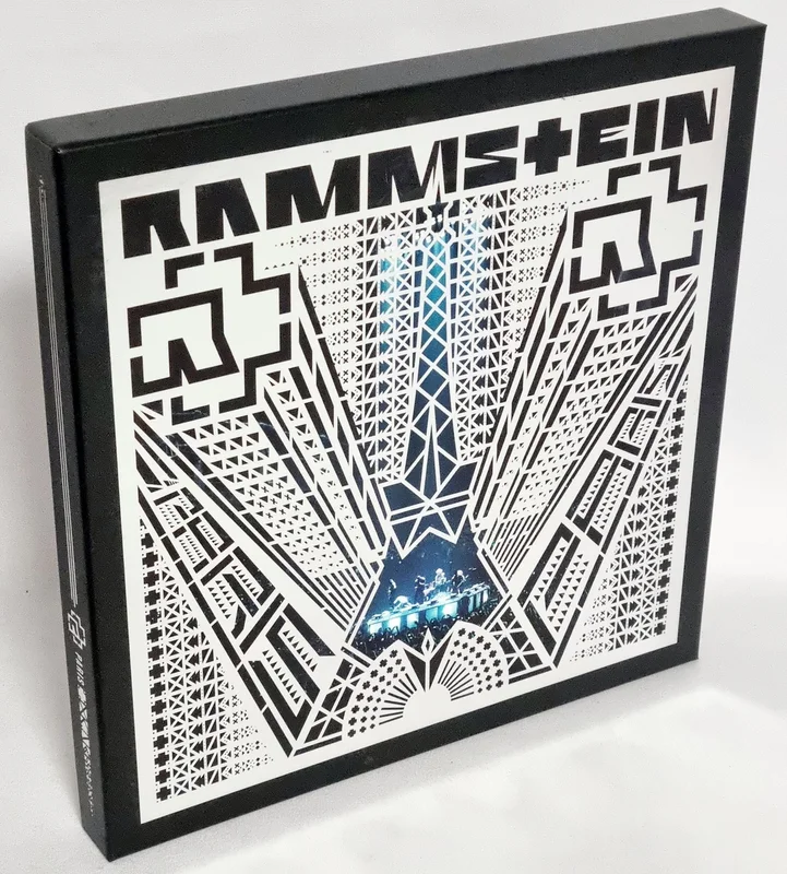 Rammstein Paris - 180gm Blue Vinyl UK Vinyl box set