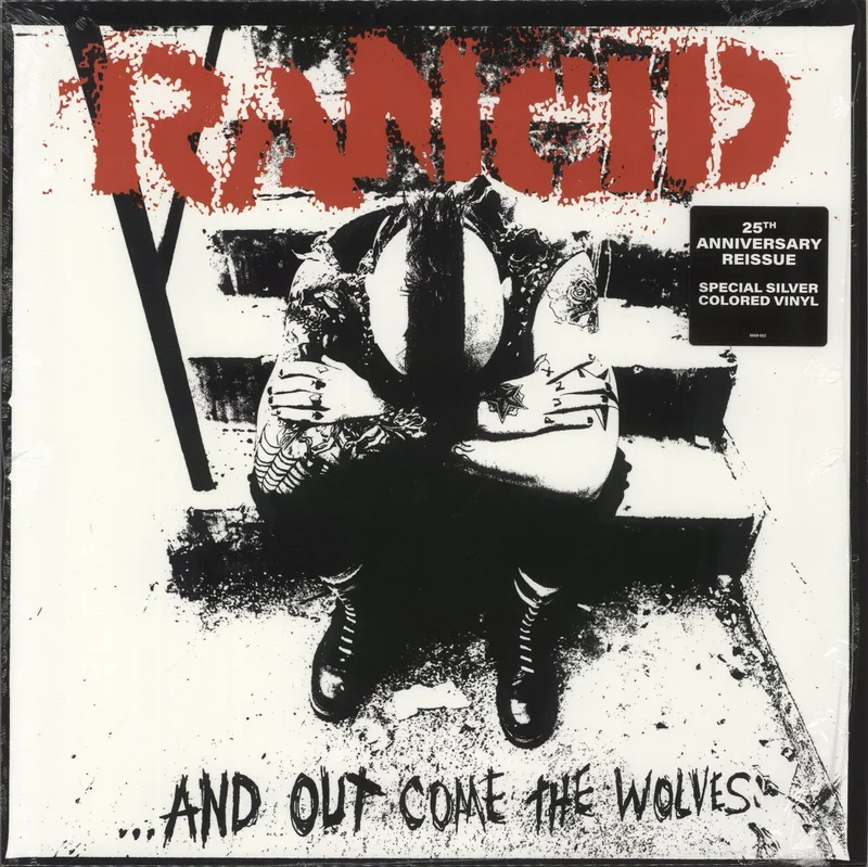 Rancid And Out Come The Wolves - Silver Vinyl UK Vinyl LP