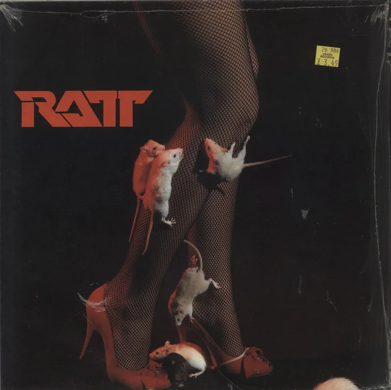 Ratt Ratt - shrink German 12" vinyl