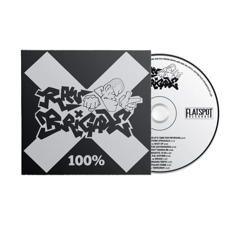 Raw Brigade - 100% (ENGLISH VERSION) CD