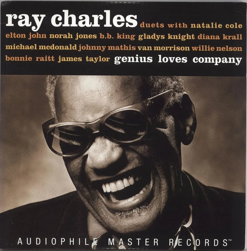 Ray Charles Genius Loves Company - 180gram US 2-LP vinyl set