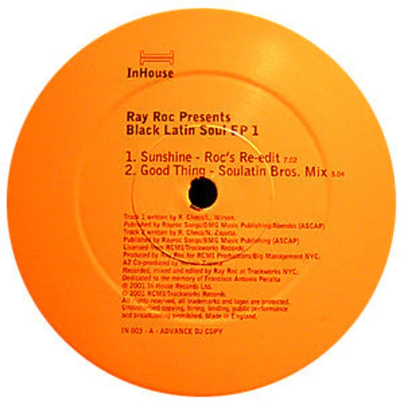 Ray Roc Checo - Black Latin Soul EP 1