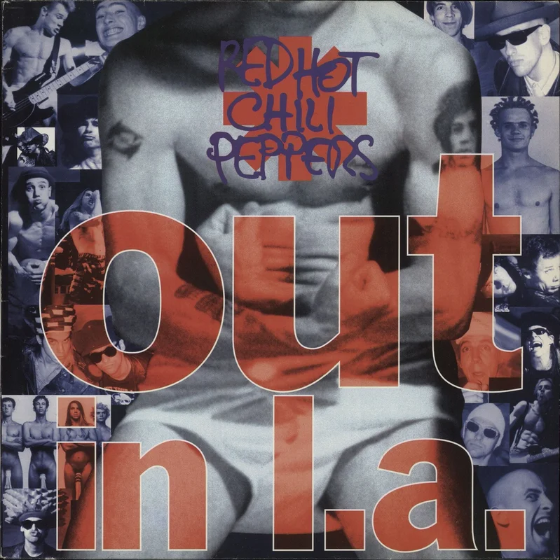 Red Hot Chili Peppers Out In L.A. - Numbered Sleeve UK Vinyl LP