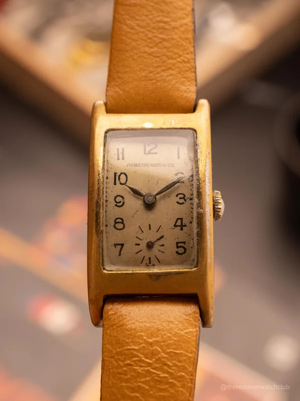 Regent Watch Co. Tank  Sub-Second (Ref. Unknown) (22mm x 30mm; Manual)