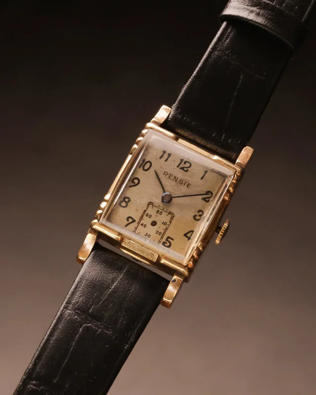 Rensie Tank-Style Dress Watch
