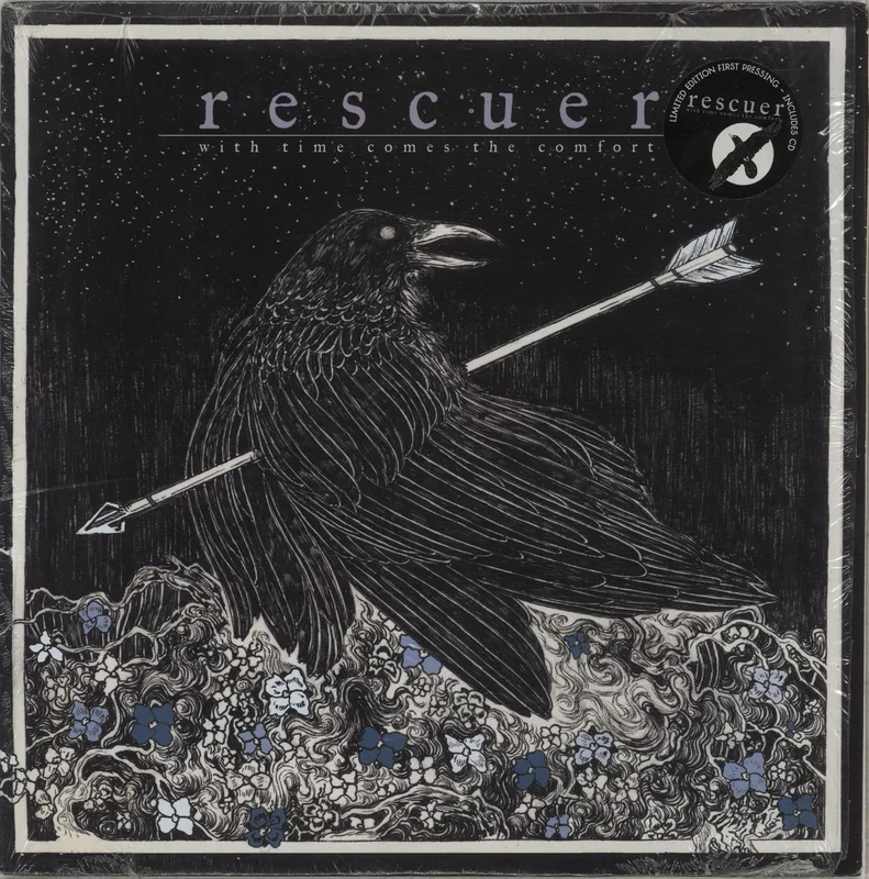 Rescuer With Time Comes The Comfort - Blue Marble Vinyl US Vinyl LP