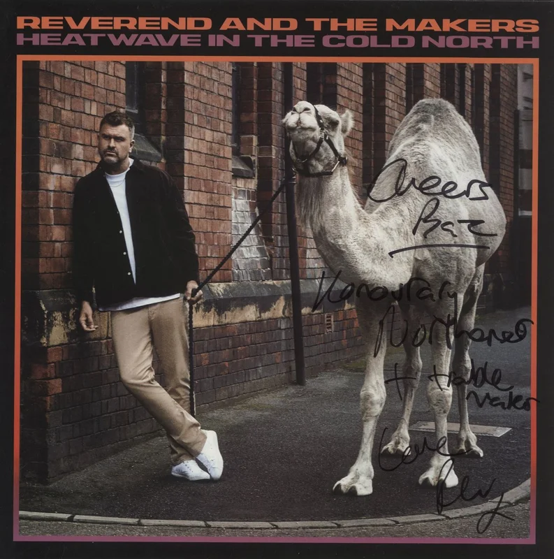 Reverend And The Makers Heatwave In The Cold North - Autographed UK Vinyl LP