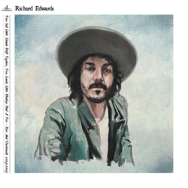 Richard Edwards Two Sad Little Islands Drift Together, Two Lonely Little Monkeys Find A Tree (Rare and Unreleased) 2015-2023 (ORANGE CREAMSICLE SPLATTER VINYL)