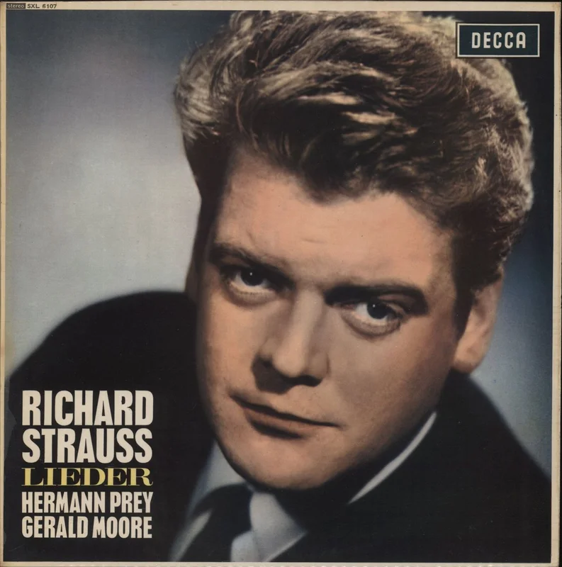 Richard Strauss Lieder UK Vinyl LP