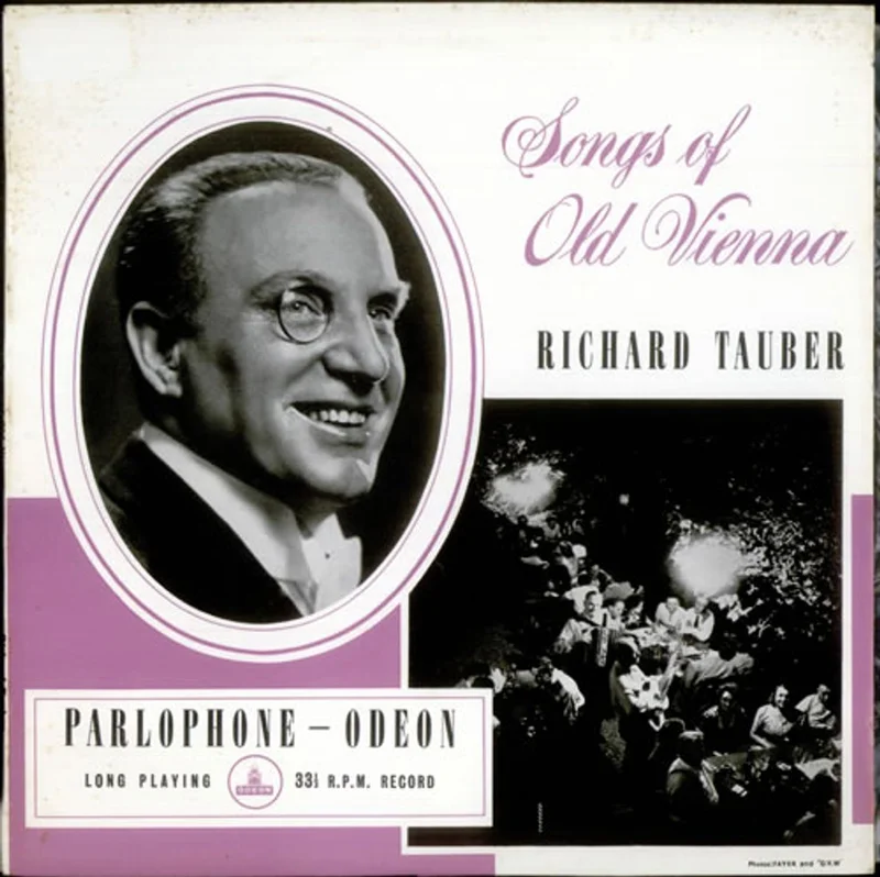 Richard Tauber Songs of Old Vienna UK 10" vinyl