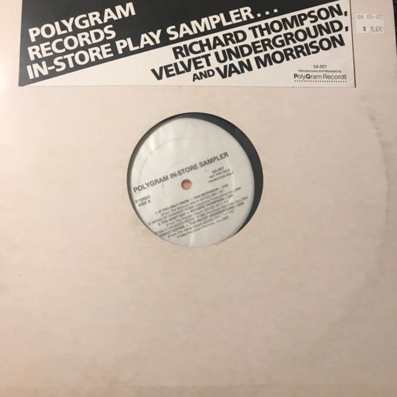 Richard Thompson, The Velvet Underground, Van Morrison - Polygram Records In-Store Play Sampler...