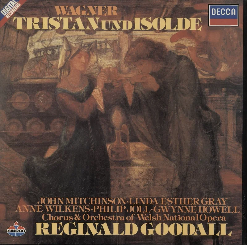 Richard Wagner Tristan und Isolde UK 5-LP vinyl set