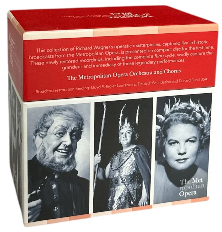 Richard Wagner Wagner At The Met (Legendary Performances From The Metropolitan Opera) US Cd album box set