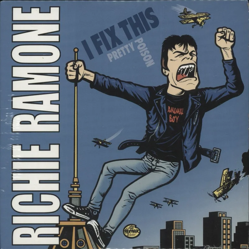 Richie Ramone I Fix This / Pretty Poison US 7" vinyl
