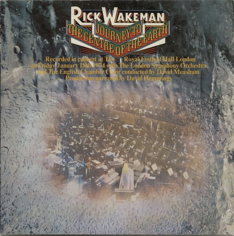 Rick Wakeman Journey To The Centre Of The Earth UK Vinyl LP
