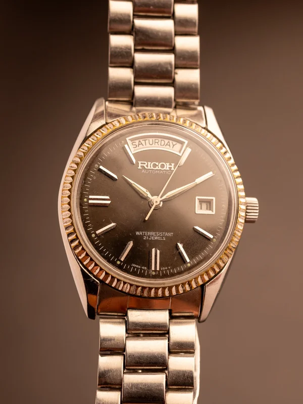 Ricoh Presidential (with Stock Bracelet) (Ref. 040121) (35mm; Automatic)