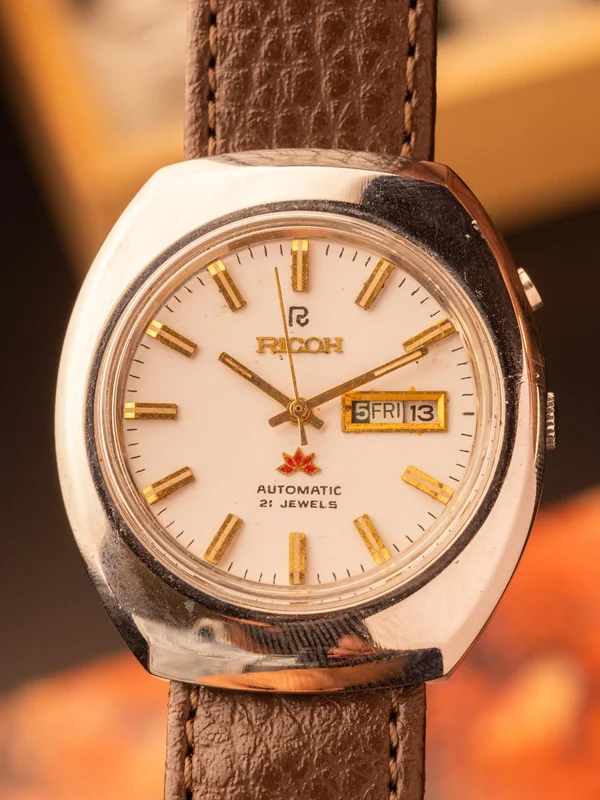 Ricoh White Gold  [42mm] Automatic (Ref. 61321A)