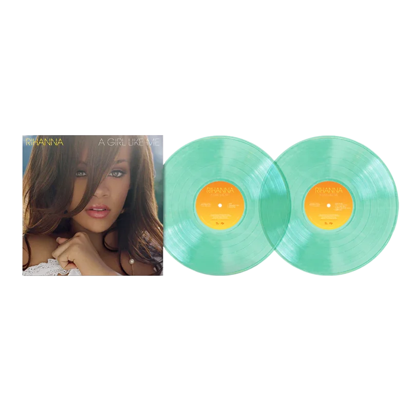 Rihanna A Girl Like Me (Sea Glass Colored Vinyl) (2 Lp's)