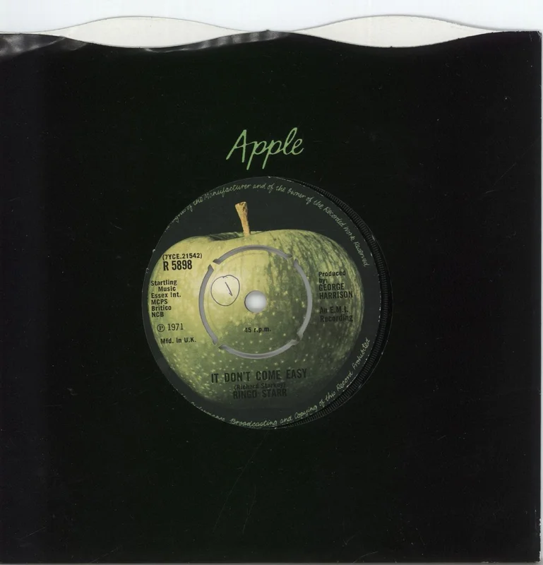 Ringo Starr It Don't Come Easy - 1st - 4pr UK 7" vinyl