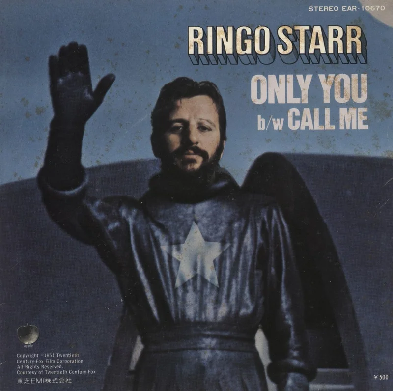 Ringo Starr Only You Japanese Promo 7" vinyl