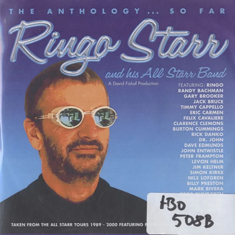 Ringo Starr The Anthology... So Far UK Promo CD-R acetate