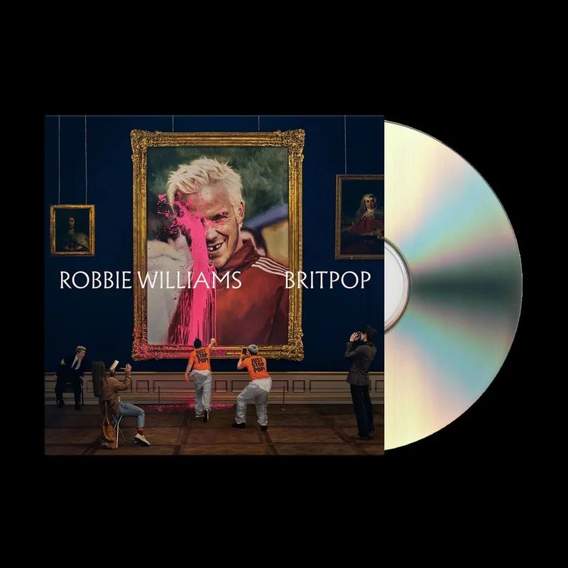 Robbie Williams BRITPOP - Deluxe Edition CD Hardbook Cover + Bonus Tracks - Sealed UK CD album