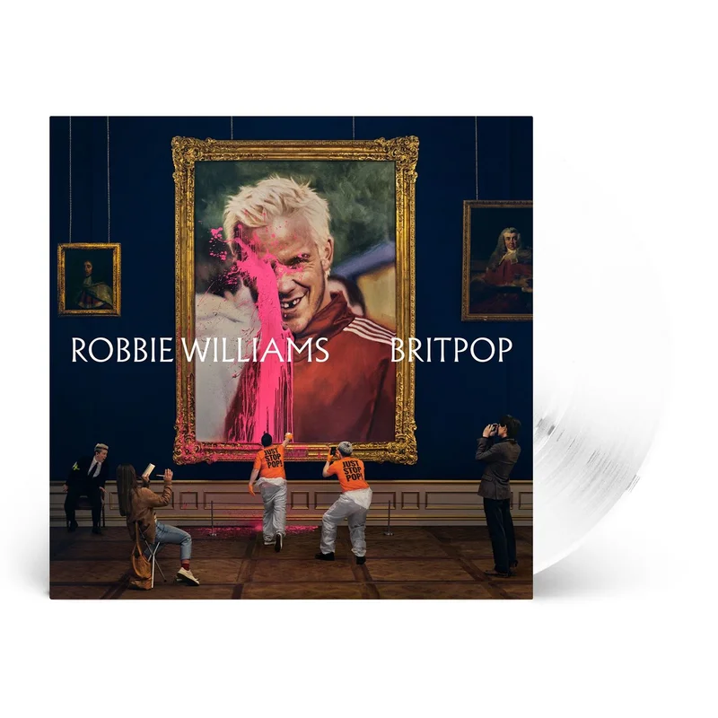 Robbie Williams BRITPOP - Indie Exclusive White Vinyl - Sealed UK Vinyl LP