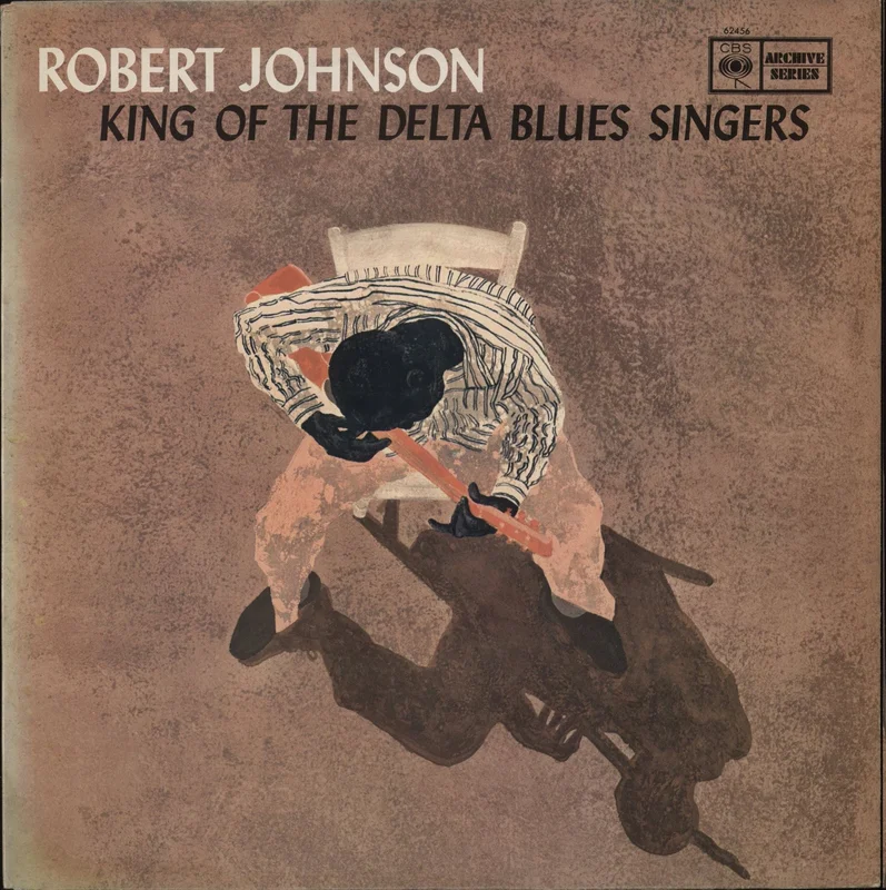 Robert Johnson (30s) King Of The Delta Blues Singers - 70s - Matte Sleeve - EX UK Vinyl LP