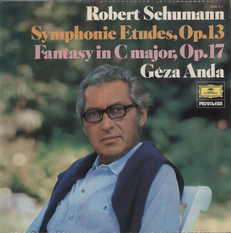 Robert Schumann Schumann: Symphonic Etudes, Op. 13 / Fantasy In C Major, Op. 17 UK Vinyl LP