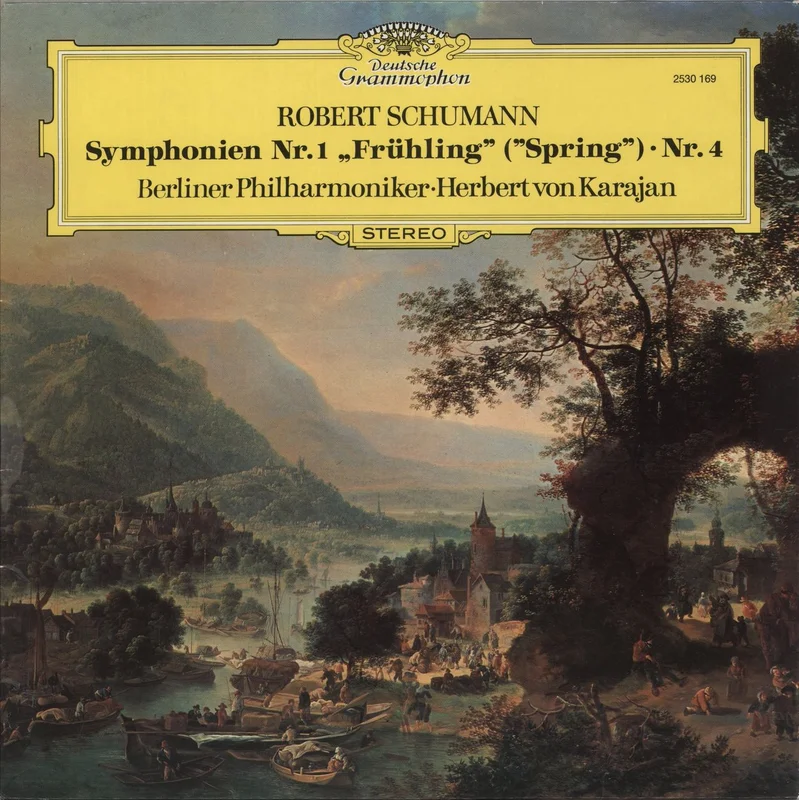 Robert Schumann Schumann: Symphonie N 1 "Le Printemps" En Si Bmol Majeur - Symphonie N 4 En R Mineur UK Vinyl LP