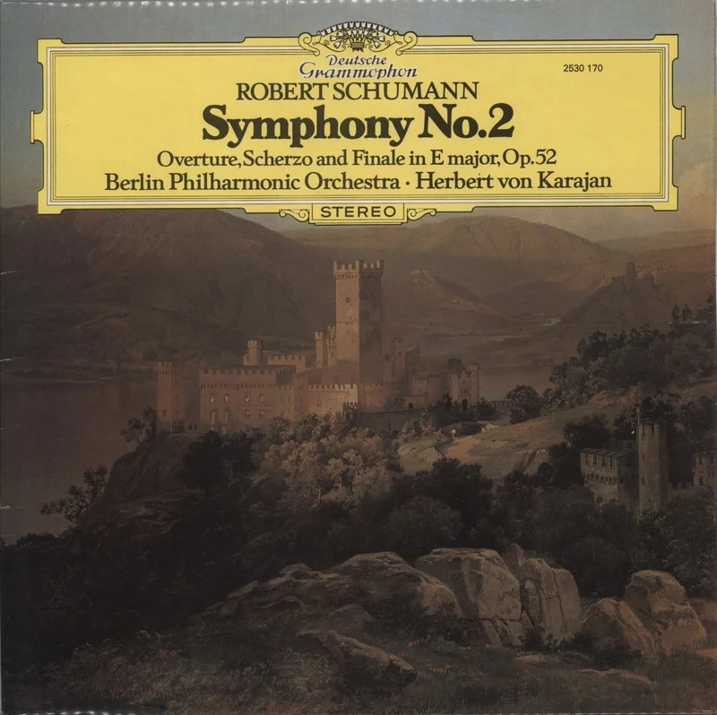 Robert Schumann Schumann: Symphonie Nr.2 / Ouvertre, Scherzo Und Finale E-dur (In E Major) Op. 52 UK Vinyl LP