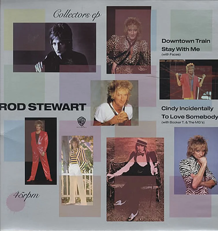 Rod Stewart Downtown Train - Collectors E.P. UK 12" vinyl