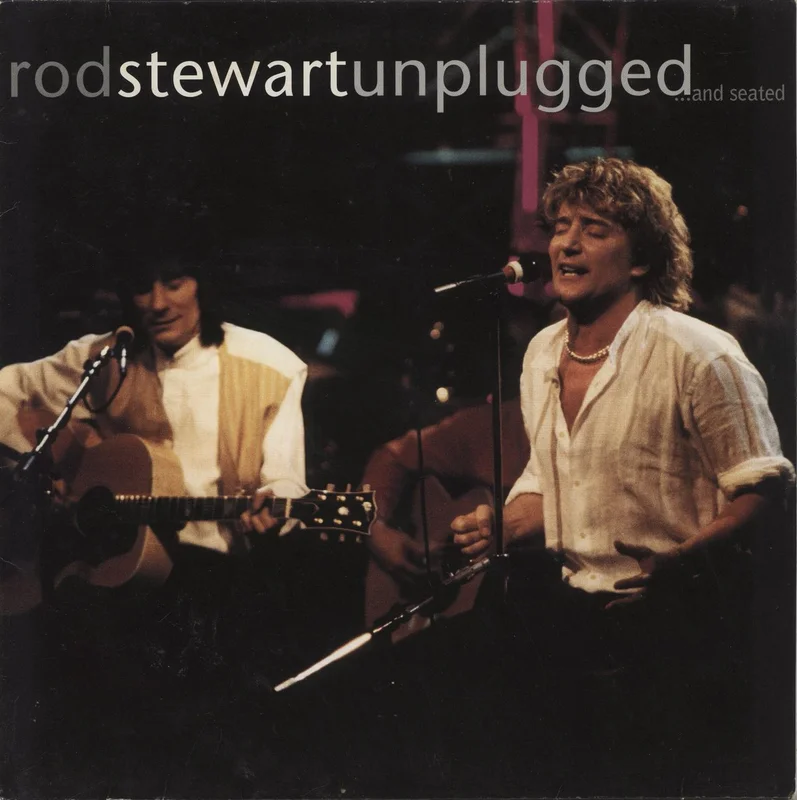 Rod Stewart Unplugged...And Seated - VG German Vinyl LP