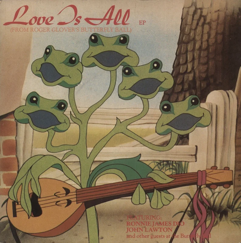 Roger Glover Love Is All E.P. UK 7" vinyl