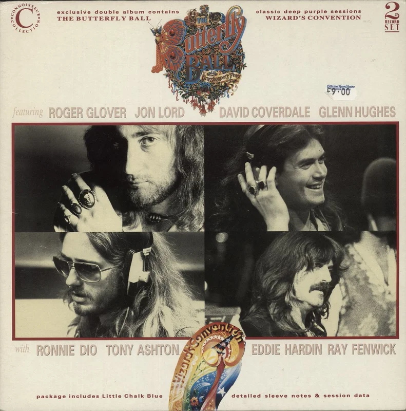 Roger Glover The Butterfly Ball/Wizard's Convention UK 2-LP vinyl set
