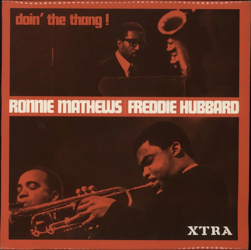 Ronnie Mathews Doin' The Thang! UK Vinyl LP