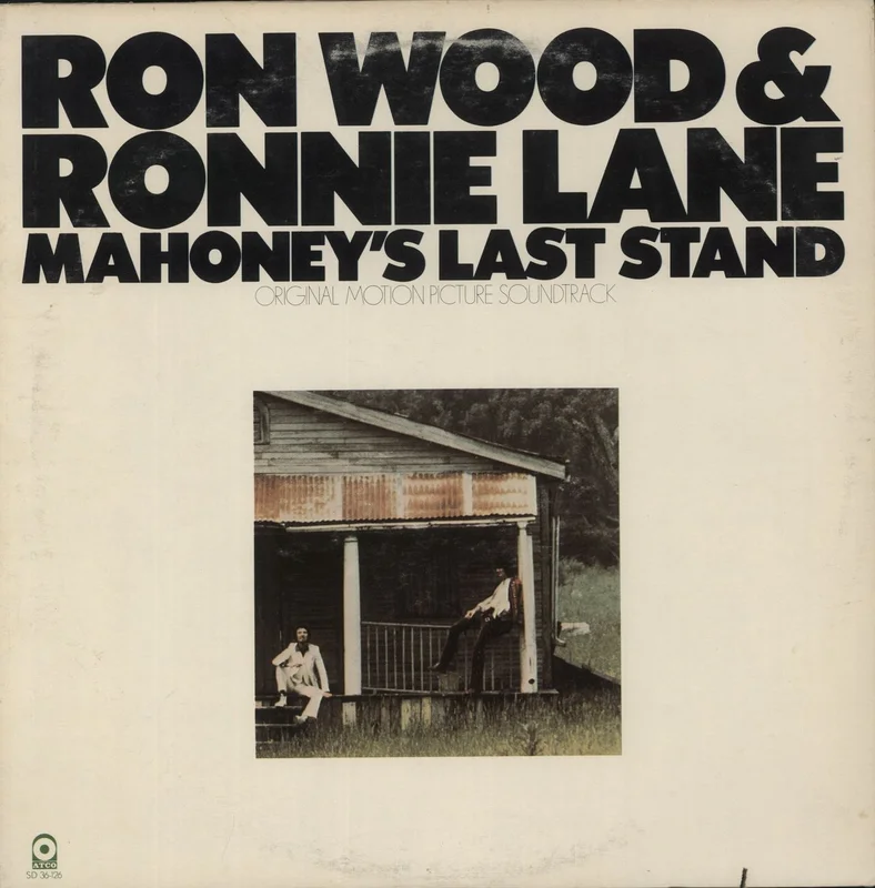 Ronnie Wood Mahoney's Last Stand US Vinyl LP