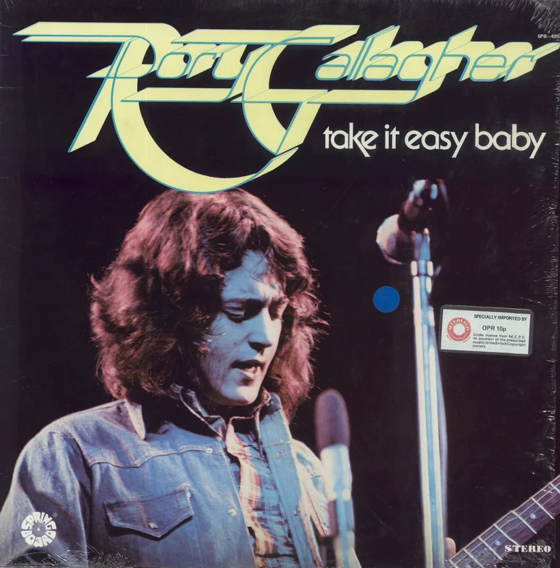 Rory Gallagher Take It Easy Baby US Vinyl LP