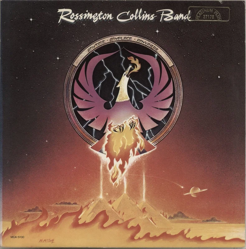 Rossington Collins Band Anytime Anyplace Anywhere US Vinyl LP