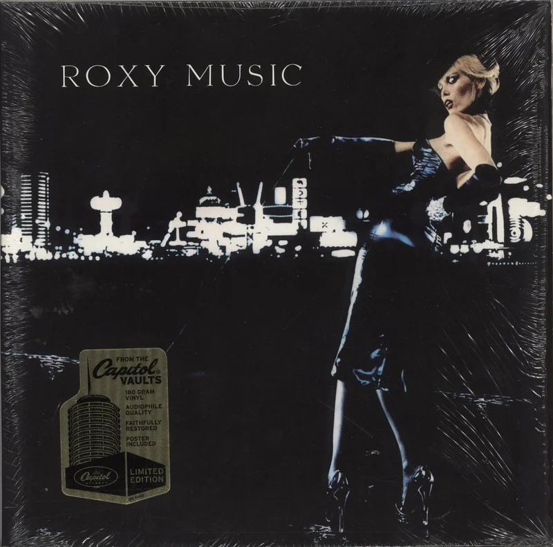 Roxy Music For Your Pleasure - 180gram Vinyl + Poster - Shrink US Vinyl LP