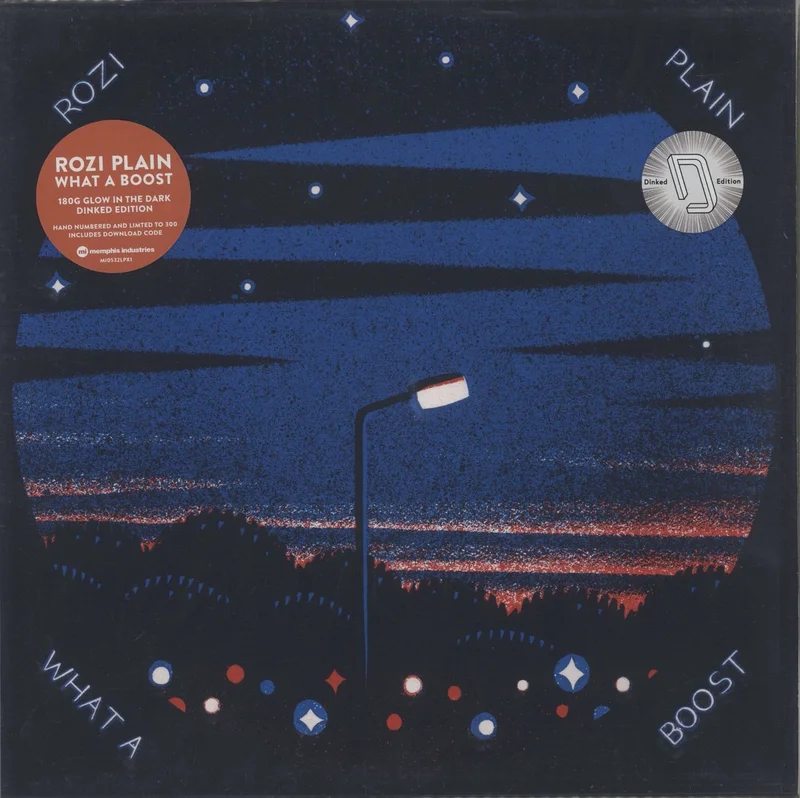 Rozi Plain What A Boost - 180g Glow-in-the-dark Vinyl - Autographed UK Vinyl LP